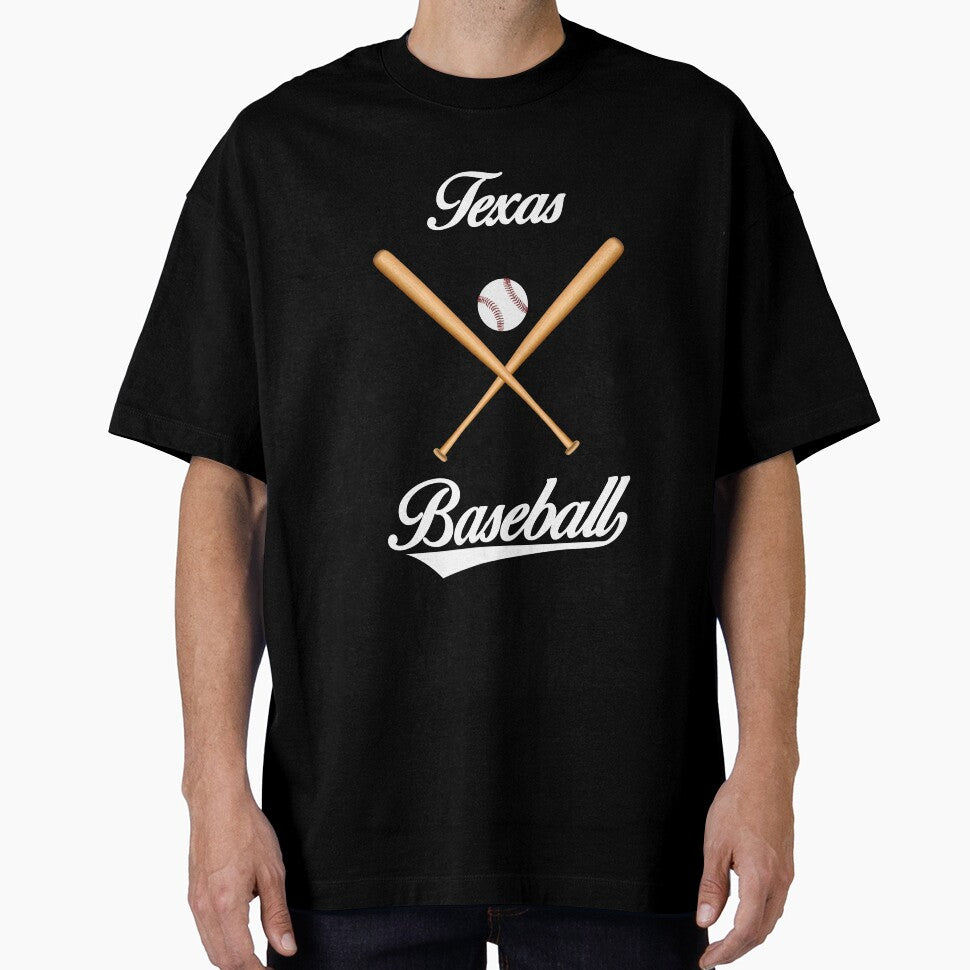 Texas Baseball T-Shirt for Men and Women by AllStarMerch
