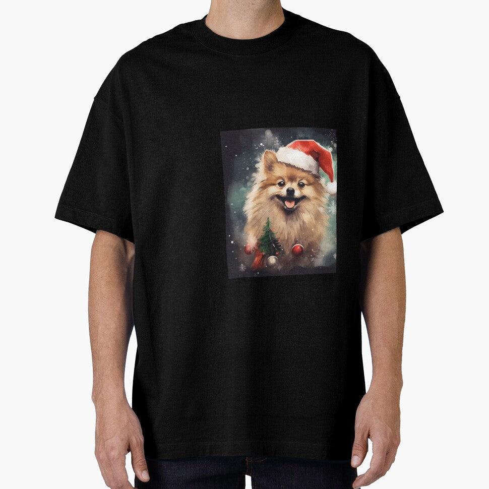 Soft-coated Wheaten Terrier Happy Christmas by CUTEDOGGIEZ