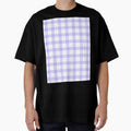 Levender gingham pattern by Zaya_art