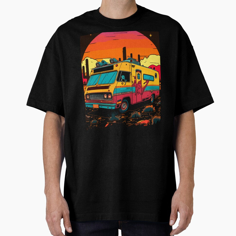 Vaporwave Voyage: Desert Escape by waterhutch