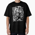 Menacing Tiger Manga Anime Style by TravelPostcardGems