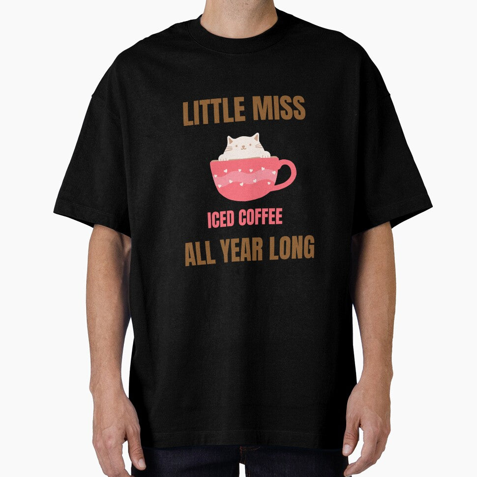 Little Miss Iced Coffee All Year Long by Inspirely