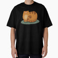 Ginger Tabby Cat Loaf by poket.piktures
