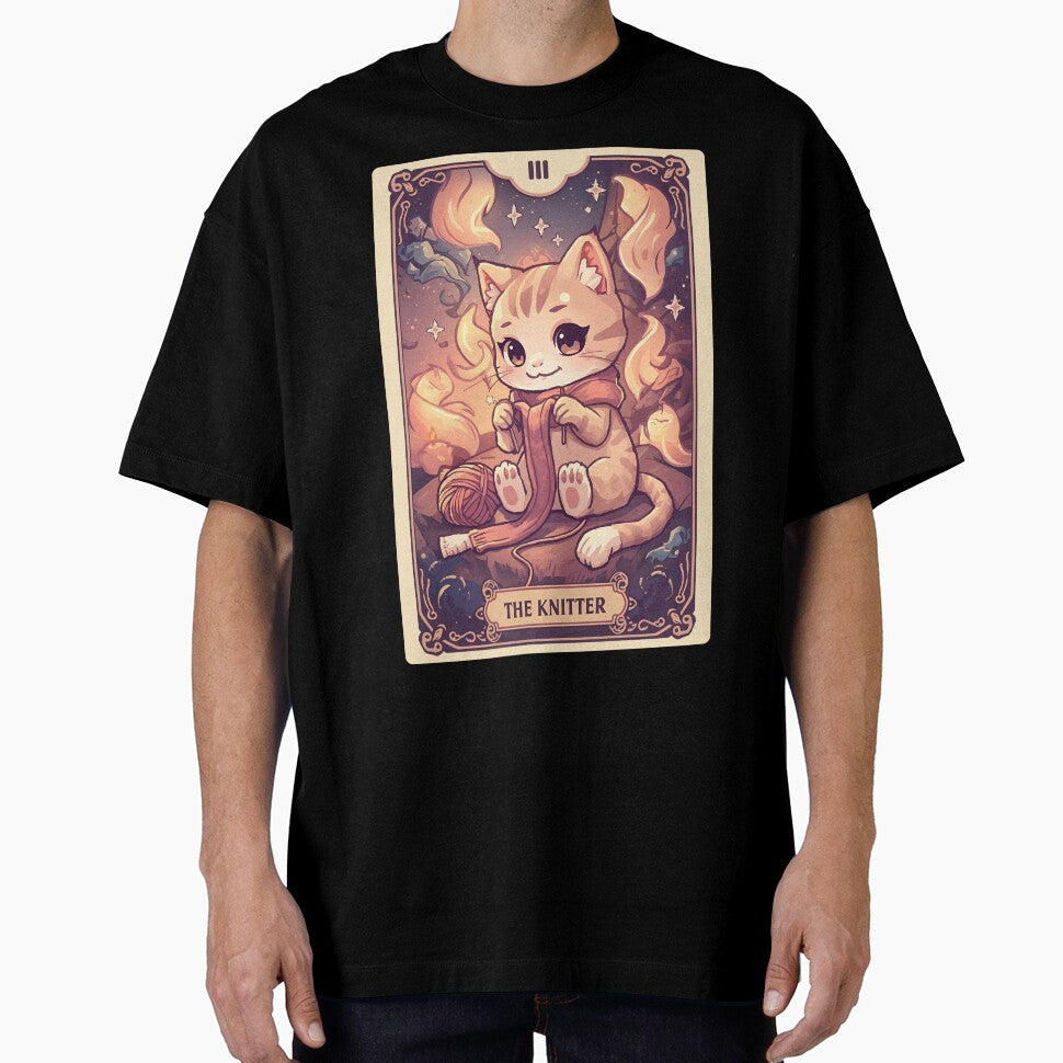 The cat tarot | The knitter by Simple-Leaf