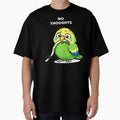No Thoughts Head Empty Budgie Funny Bird Meme by FeatherChaos