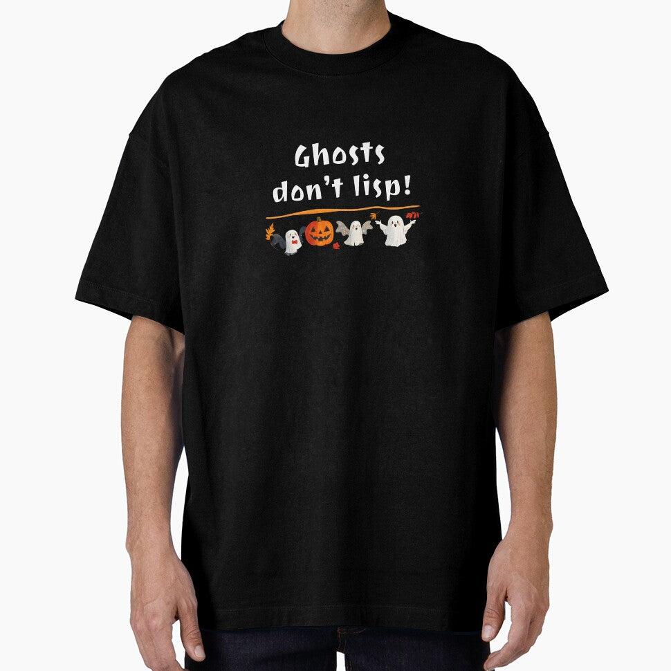 Ghosts Don’t Lisp - Fun Halloween Speech Therapy t-shirt by SmartPatterns