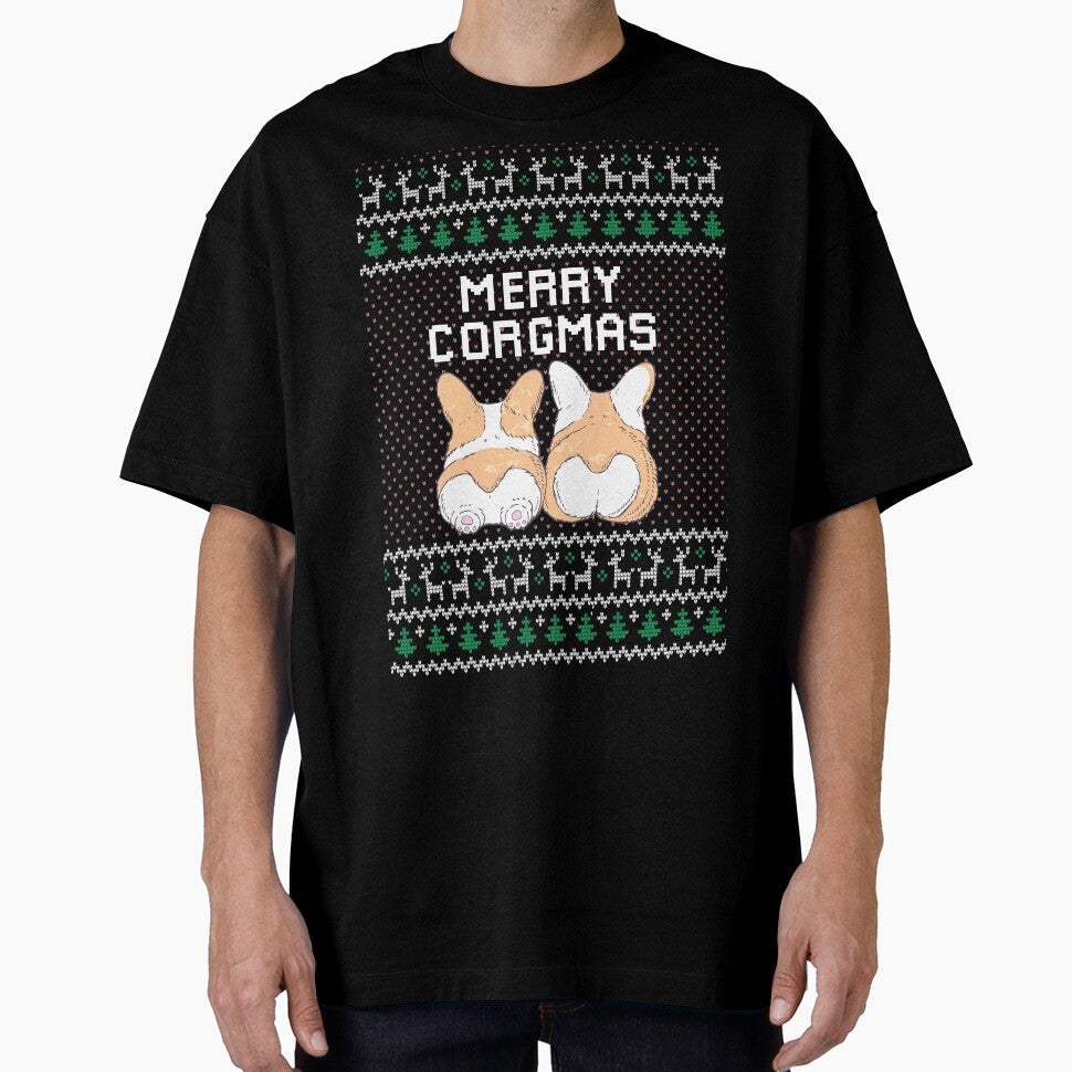 Corgi Butt Christmas Sweater by DogsHearted