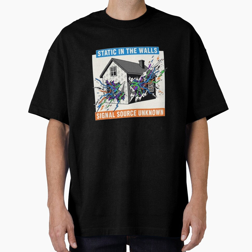 STATIC IN THE WALLS by Rare Plus Apparel!