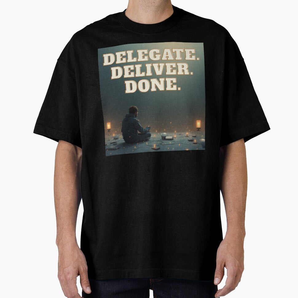 Delegate. Deliver. Done. by SoulPressPrints
