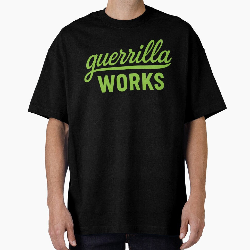 Guerrilla Works Brand Green Wordmark by GuerrillaWorks