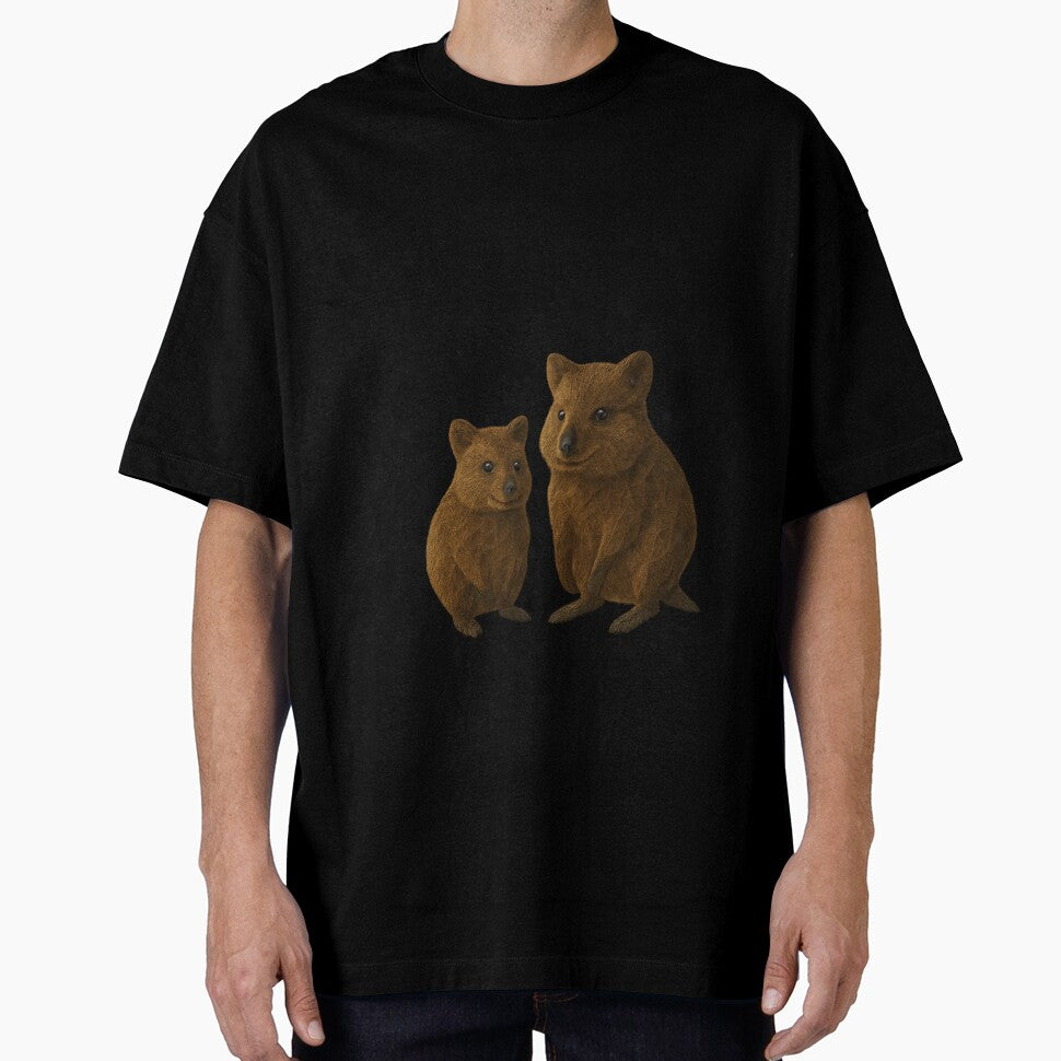 Smiles Start Here – Cute Quokka Animal Art by GeoWild Designs