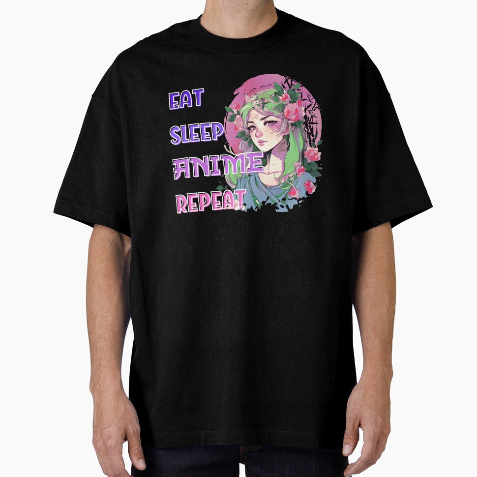 Eat Sleep Anime Repeat by QlkaDotCom SHOP