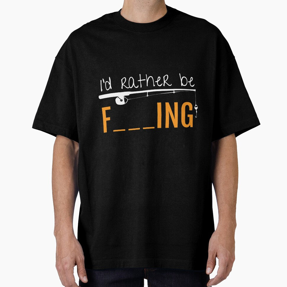 Id Rather Be Fishing T-Shirt by AllStarMerch