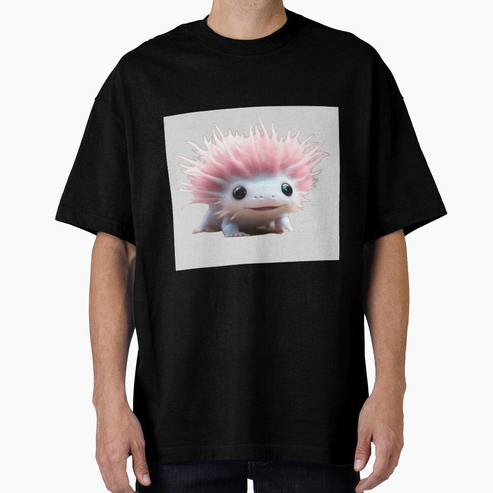 A Cute Axolotl (Background 12) by Midnight Veil Designs