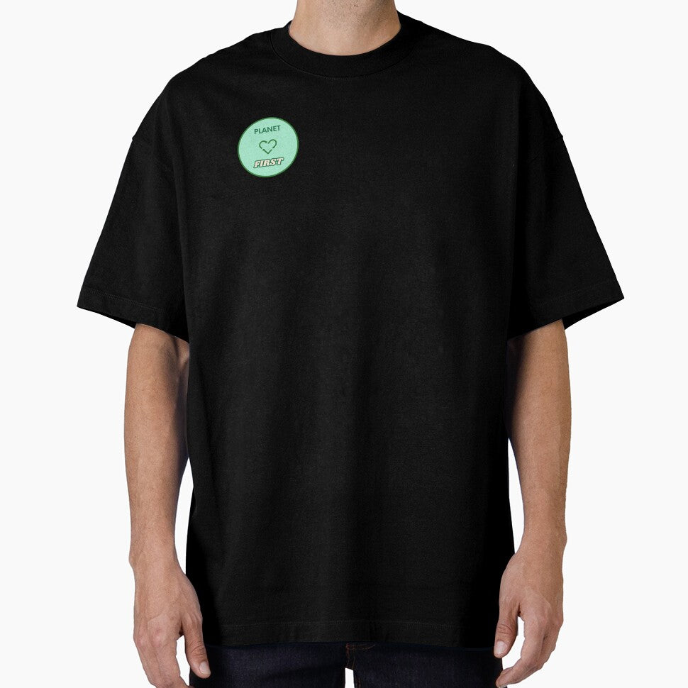 Planet First Eco Sticker by Liv Solara
