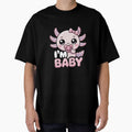 I'm Baby - Cute Axolotl Pink Bow Kawaii Sticker by Ashley critters