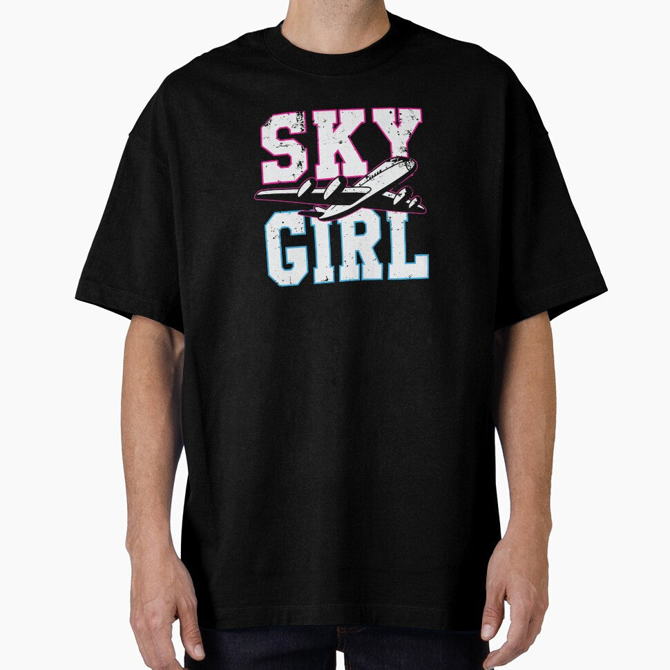 Sky Girl Flight Attendant Stewardess Pilot Travel Aviation by James  L.
