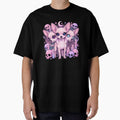 Three-Headed Goth Kawaii Chihuahua Digital Art - Creepy Cute Pastel Goth Cerberus Design by tigers-heart