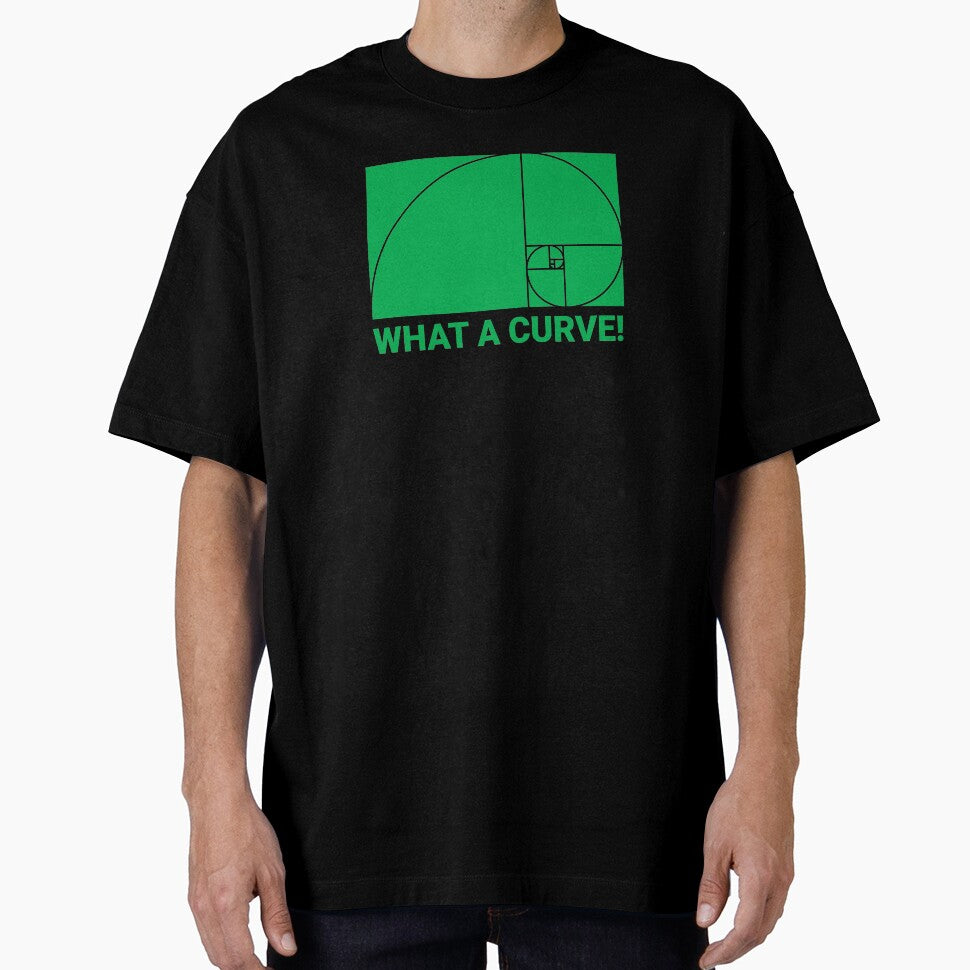 What a curve - Fibonacci series by tshirtbaba