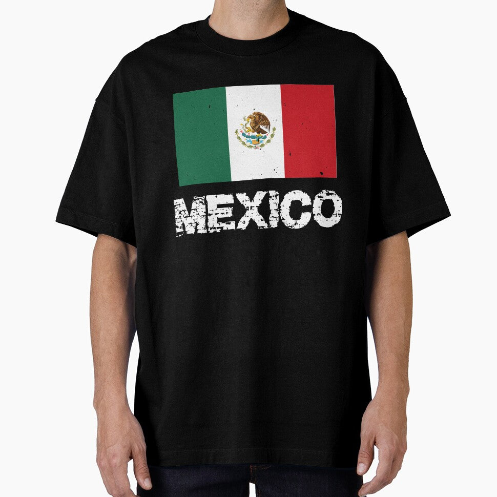 Mexico Flag T-Shirt for Men and Women by AllStarMerch