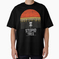Stupid Tree Funny Frisbee Disc Golf T-Shirt Tee Gift by mrsmitful