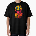 Melting Smiley Face Friday Neon Drip Graffiti Streetwear Graphic by MarCinu Art