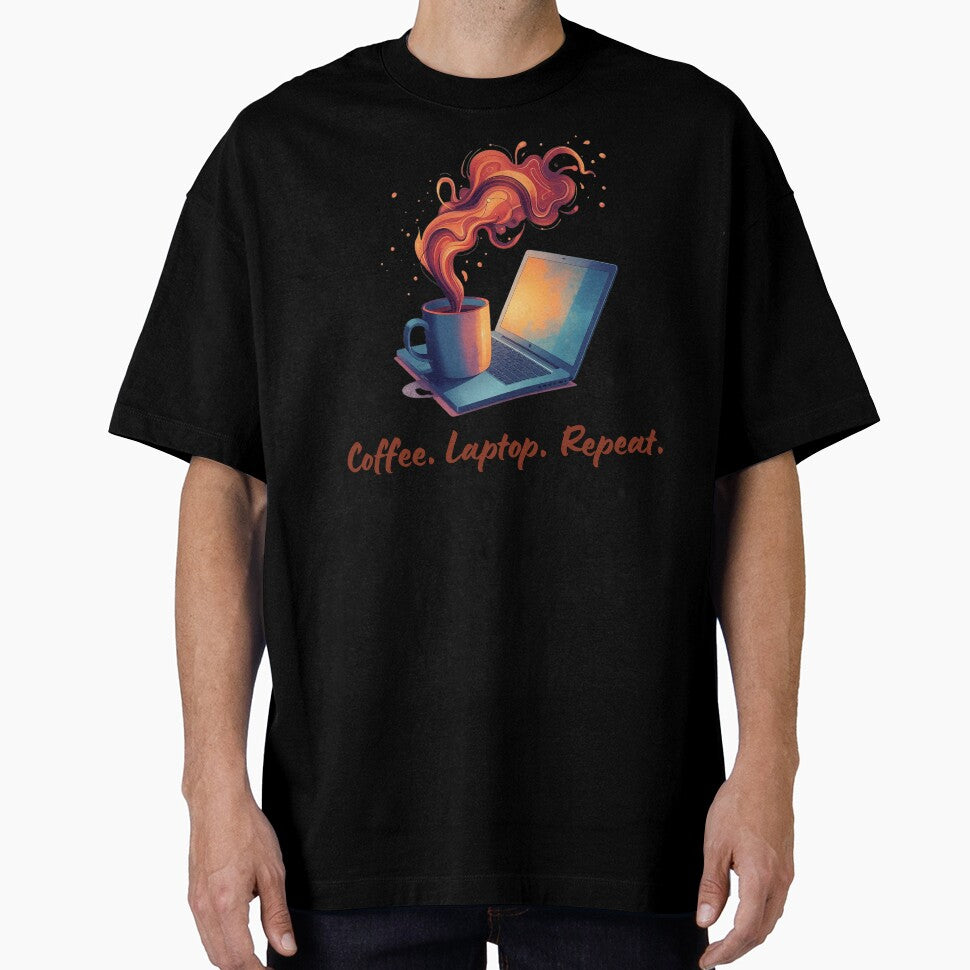 Coffee • Laptop • Repeat — Daily Vibes by KAVrux