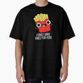 I Only Have Fries For You Funny Food Pun (Dark BG) by punnybone