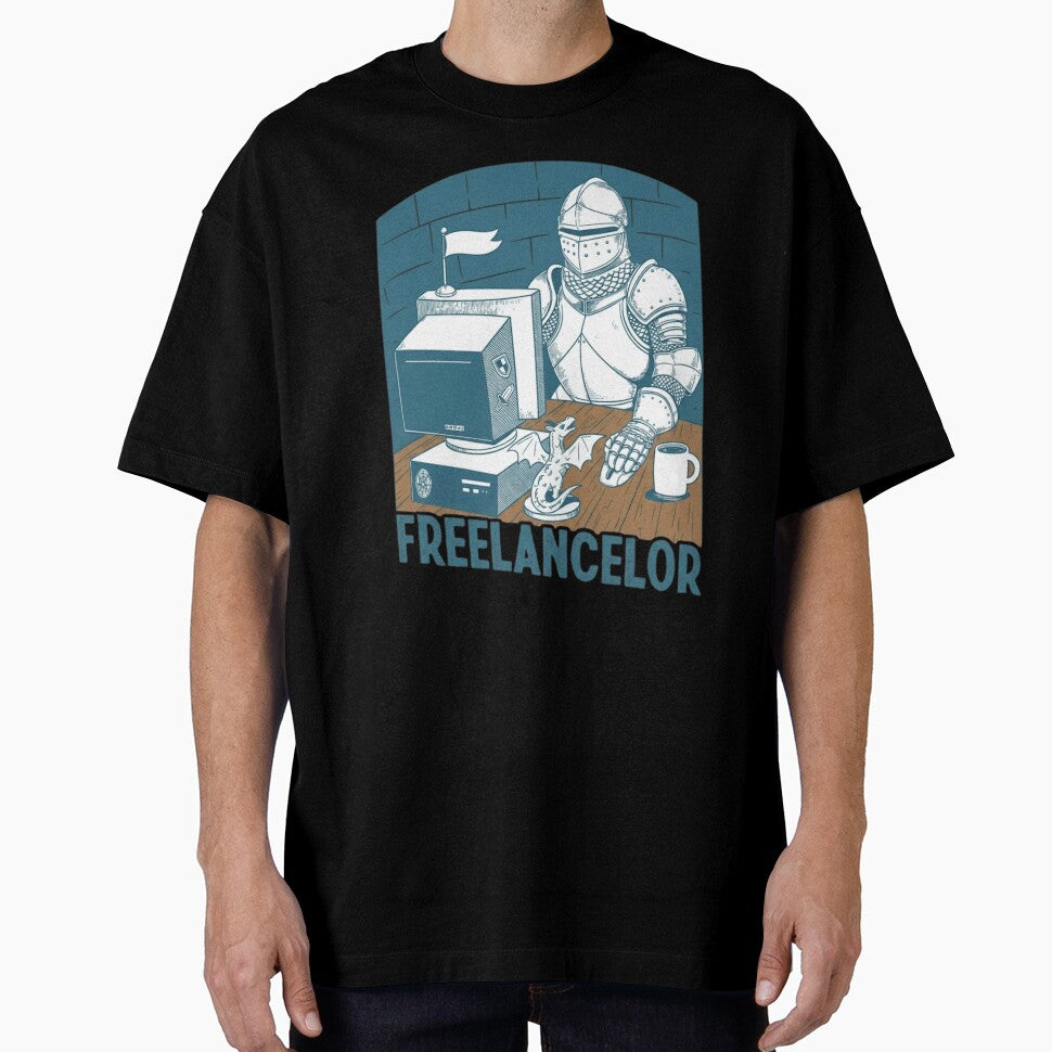 Funny Freelancelor Knight Retro Computer Fantasy Freelancer Gift by haitrieuic96