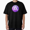 Bright Purple Watercolor Aveda Logo by Dalaura