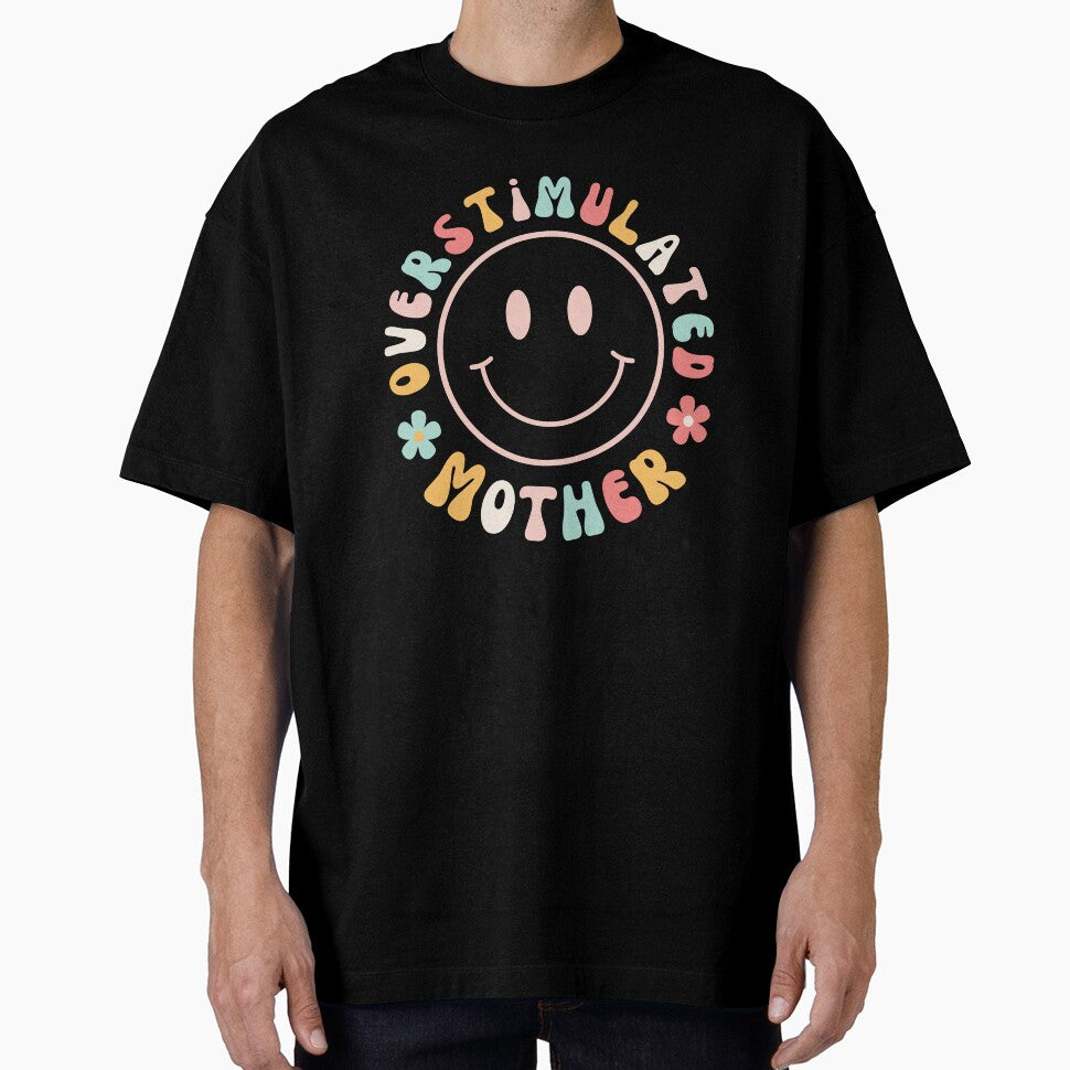 Groovy Overstimulated moms club funny mother humor cute mama by snowry
