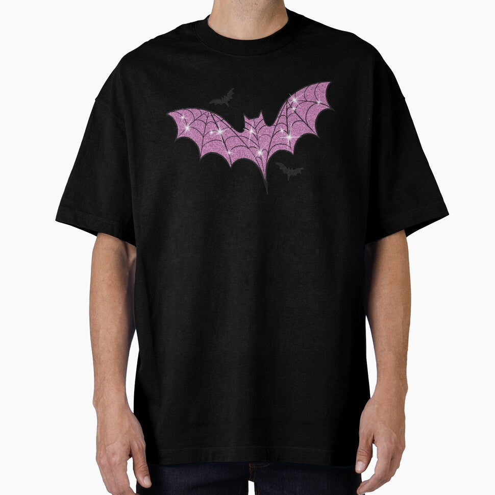 Pink Spider Web Bat by gross-girl99