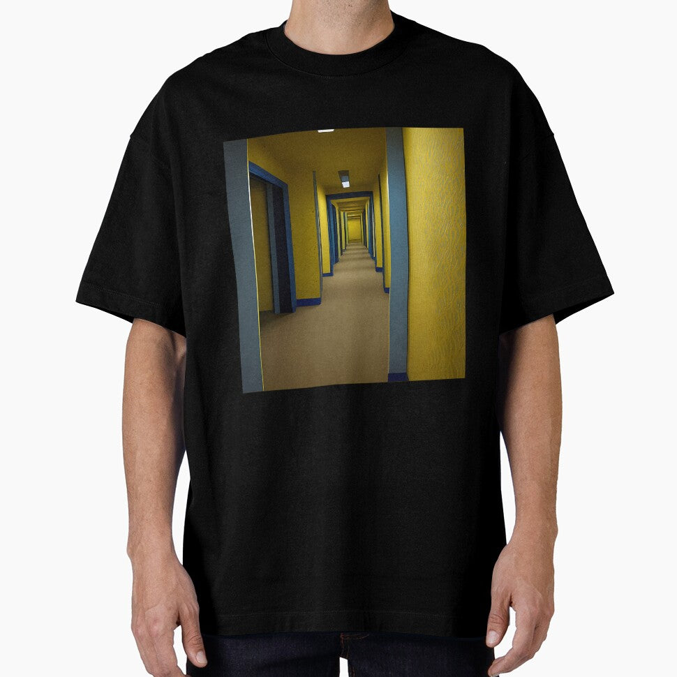 Liminal Space Yellow Wallpaper Eerie Doors by qnvpewhwim55