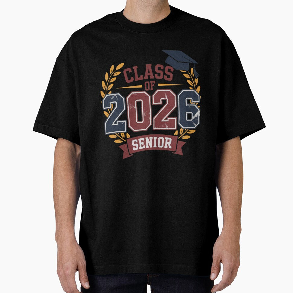 ⭐ Class of 2026 Senior Distressed Vintage Graduation Design ⭐ by What a cute-Tee