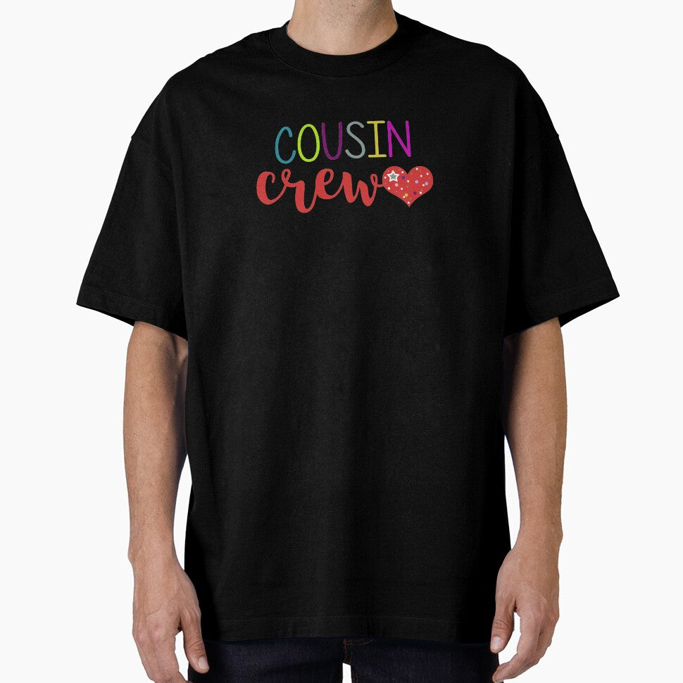 Cousin Crew - cousins make best friends - cousin love - cousin squad - team cousin - cousin typography with heart by smooshfaceutd