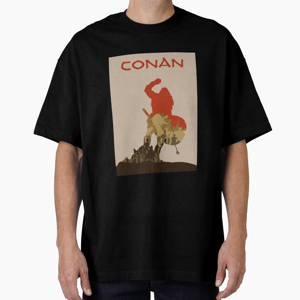 Conan (light) Design - Minimalist Silhouette Poster Style - Board Game Art by MeepleDesign