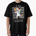 Unicorn Sleep Apnea Warrior I'm Fine Sleep Apnea Awareness by Hatjar
