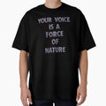 Your Voice is a Force of Nature Floral Quote by Mind Empowerment Designs