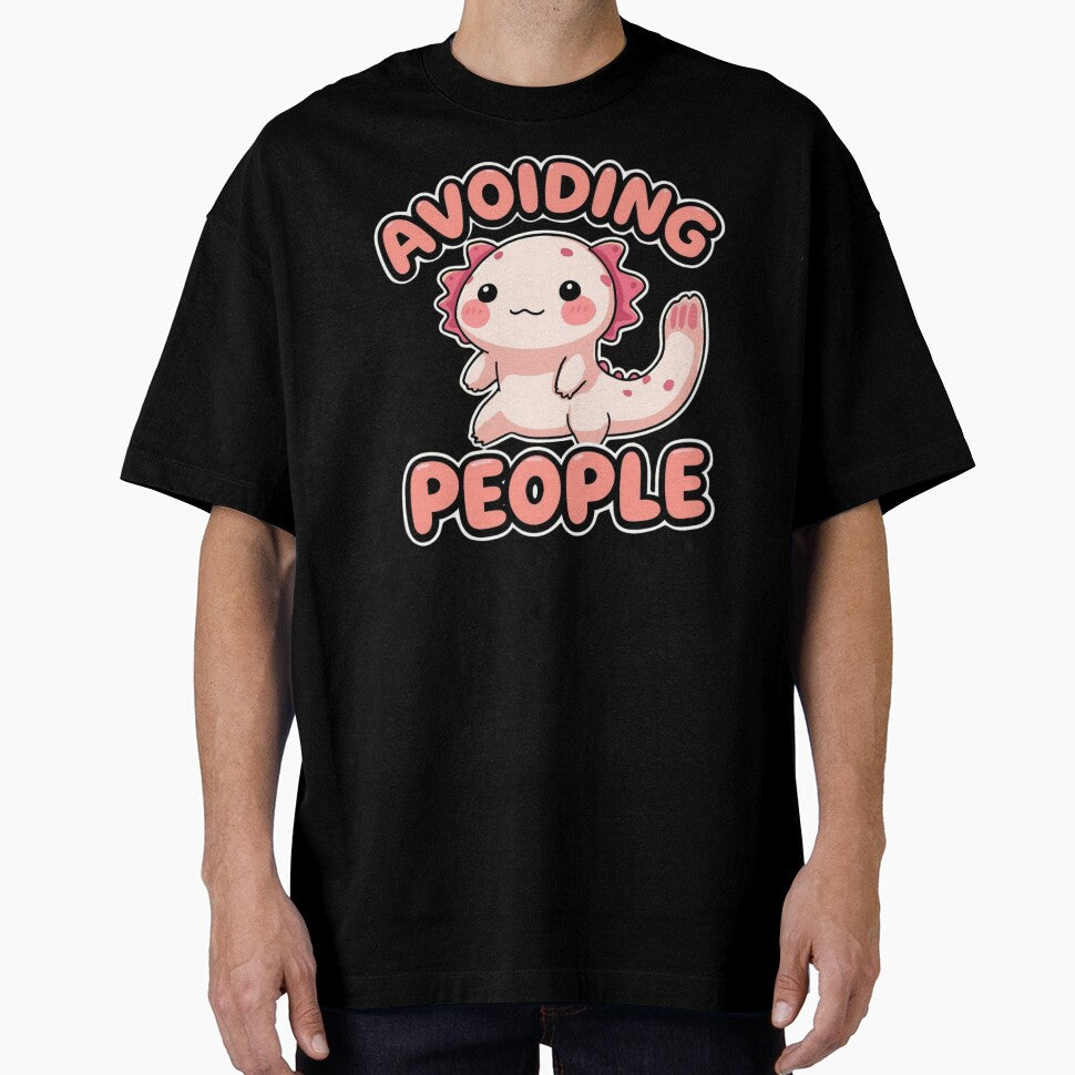 introvert cute  axolotl ver 2 |animal  humour axolotl animals meme-Funny Pet Lover Meme – Cute Cat & Dog Sticker | Kitty Kitten Animal Humor |animal Lover Gift by mndesignworx