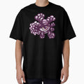Bubbly Eye - Weirdcore Art in Purple and Pink by Boriana Giormova