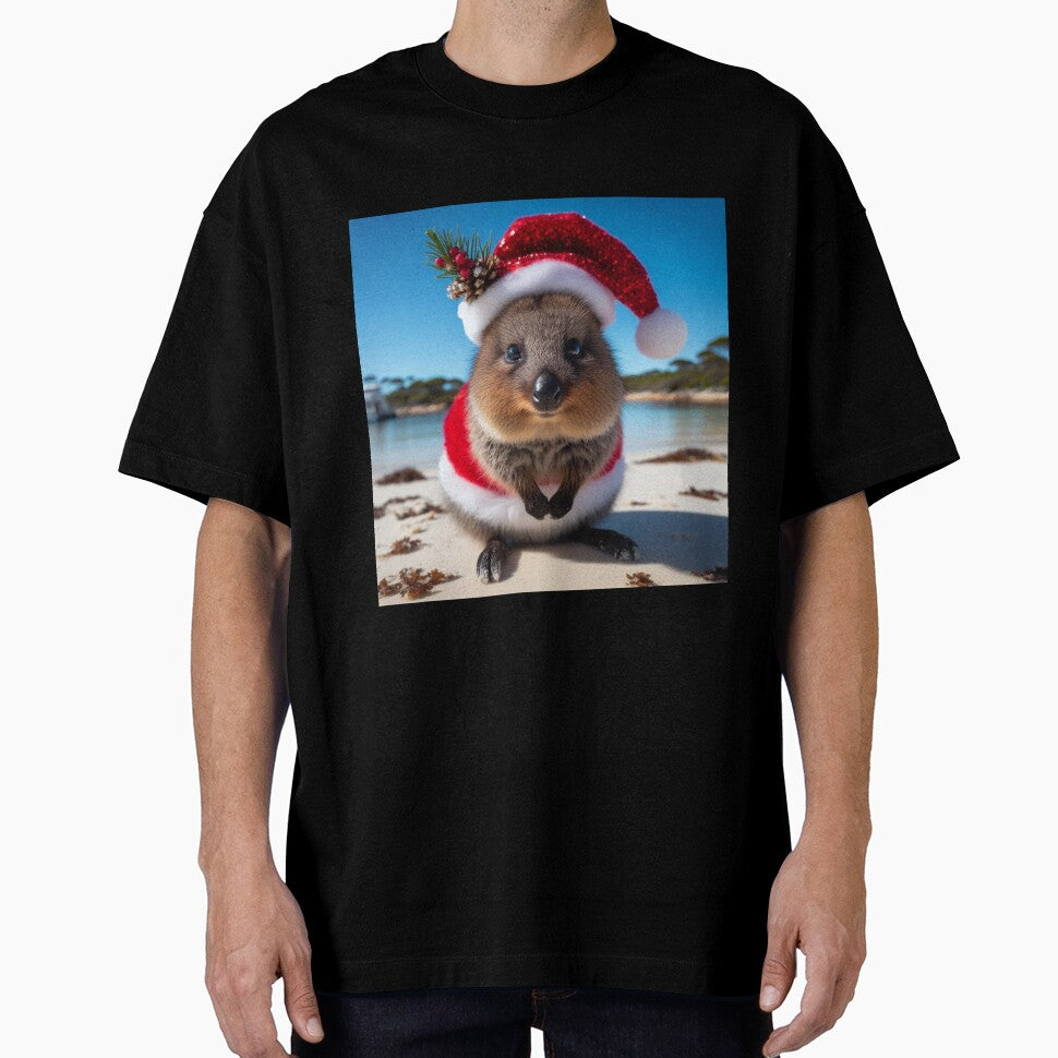 Santa Quokka 1 by Sybille-Yates