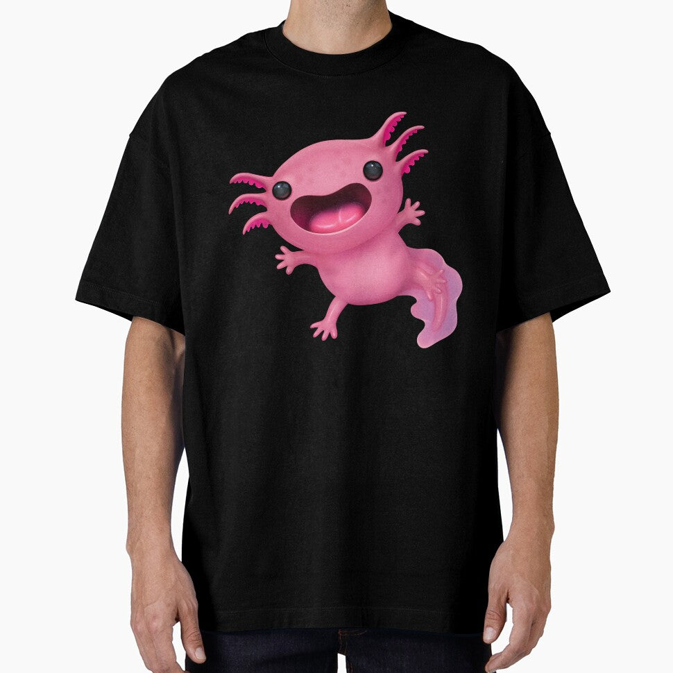 Adorable kawaii Axolotl by Omar-Ero