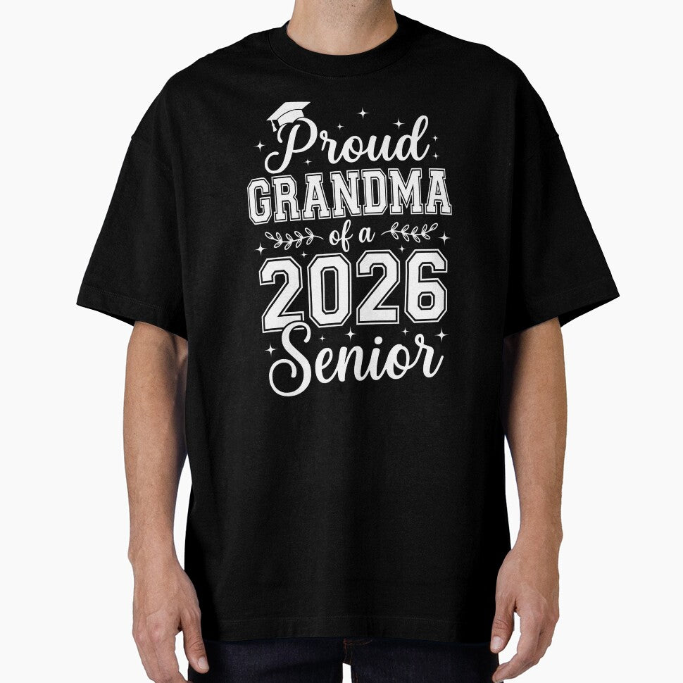 Funny Senior Grandma 2026 Proud Grandma of a Class of 2026 by ROOFY-HK
