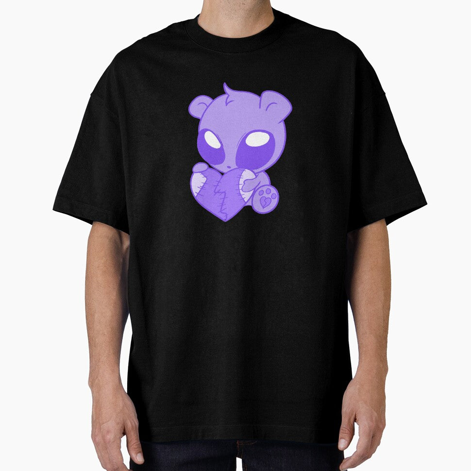 Broken Hearted Bear (purple) by gross-girl99