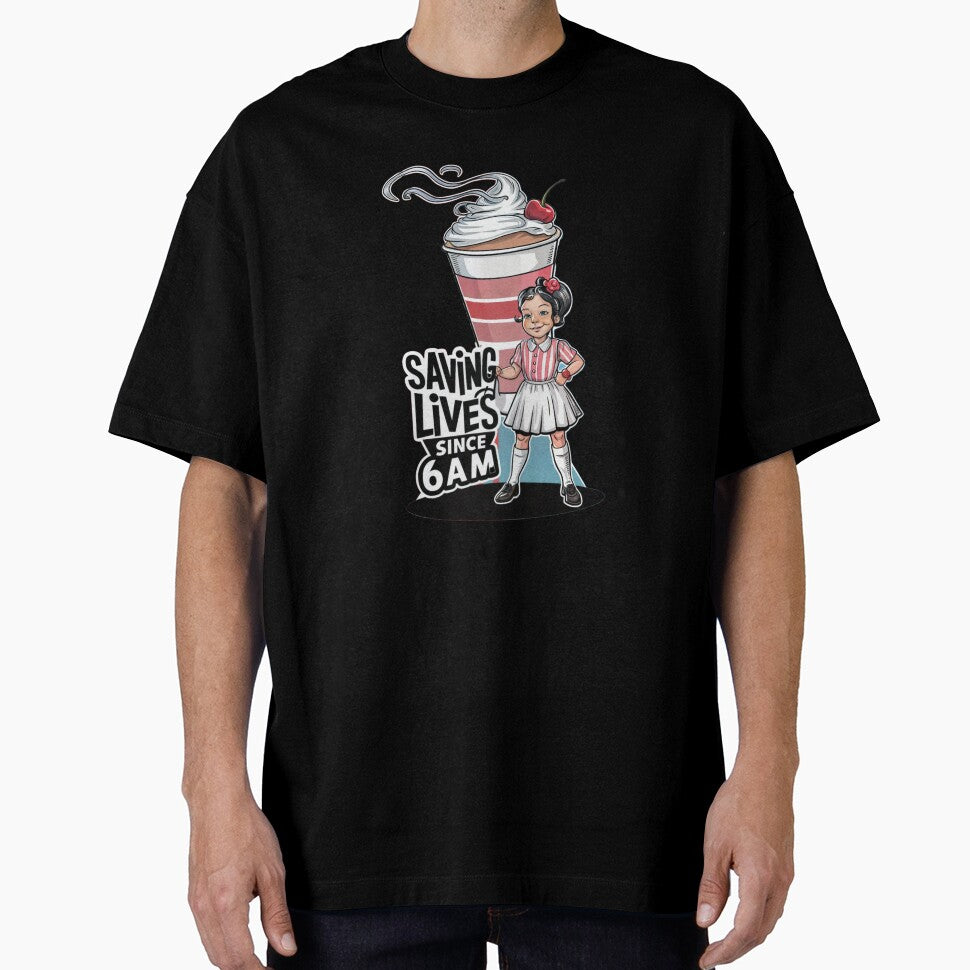 Saving Lives Since 6am Coffee Barista,  For  barista,for a waiter, for a coffee shop by winnermemes