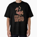 Stay Balanced Stay Sippin Flamingo Wine Tee by JaphstarCreatives