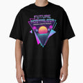 Future Nostalgia: Retro Synthwave Sunset & Palm Trees by LookLikeBrand