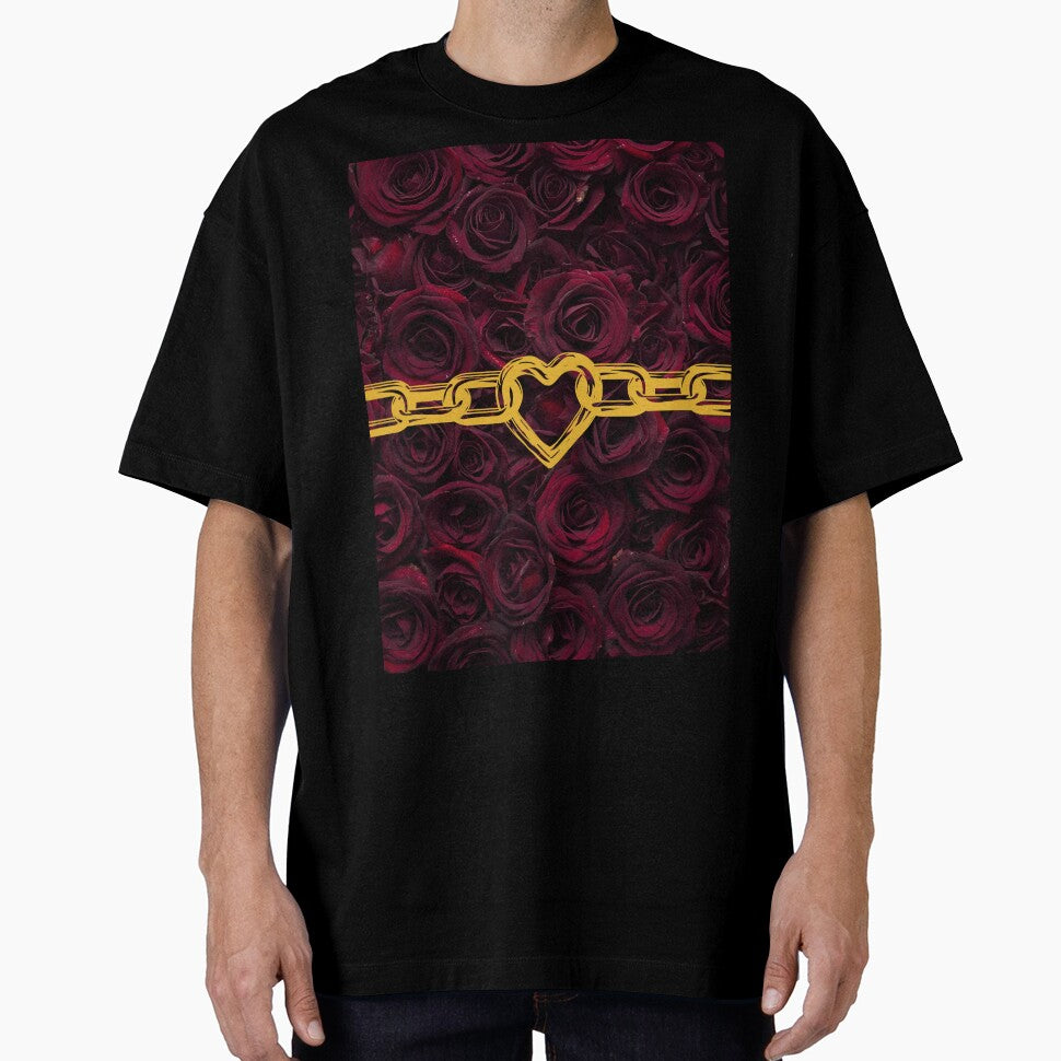 Red roses locked modern gothic roses by CaseMastery