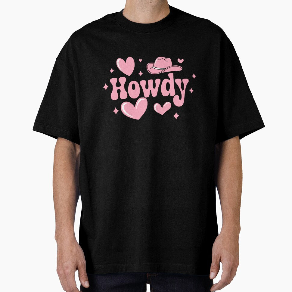 Howdy! Pink Howdy Cowboy Hat by PMCreative