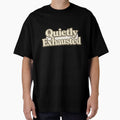 Quietly Exhausted Minimalist Mood Tee by Lunaraluxy
